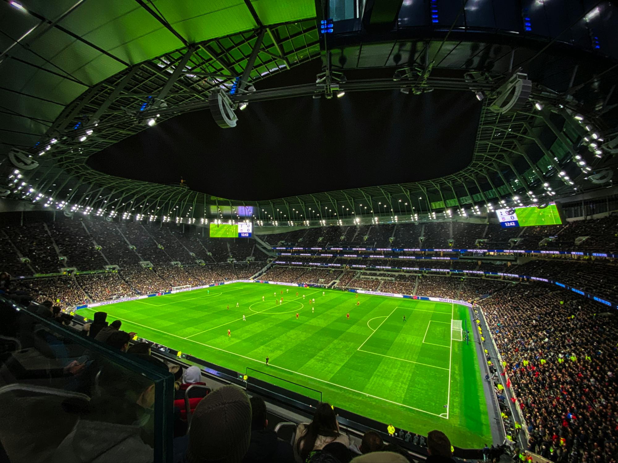 Football supporters in Madrid